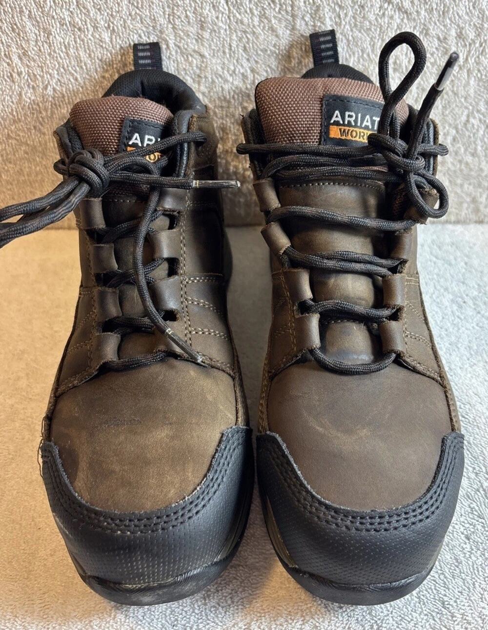 Ariat Telluride Waterproof Composite Steel Toe Women 6 C Leather Slip Resistant